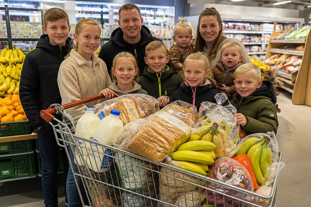 Megagezin De Lange (acht kinderen) te zien in nieuw seizoen 'Een huis vol'