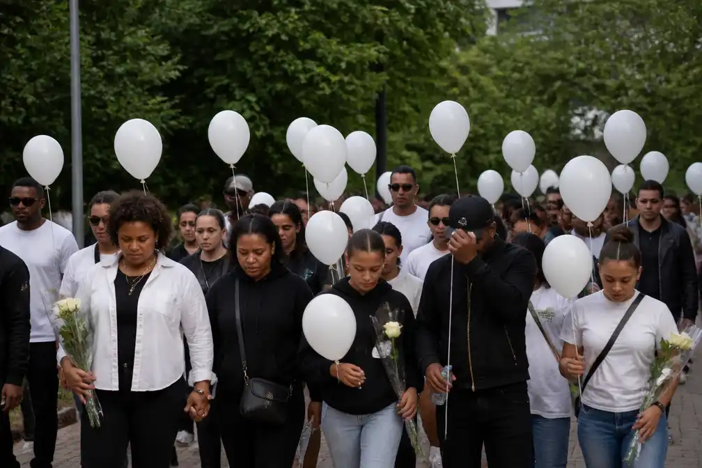Stille tocht voor Jahfairel (18) na dodelijke schietpartij tijdens Vierdaagsefeesten