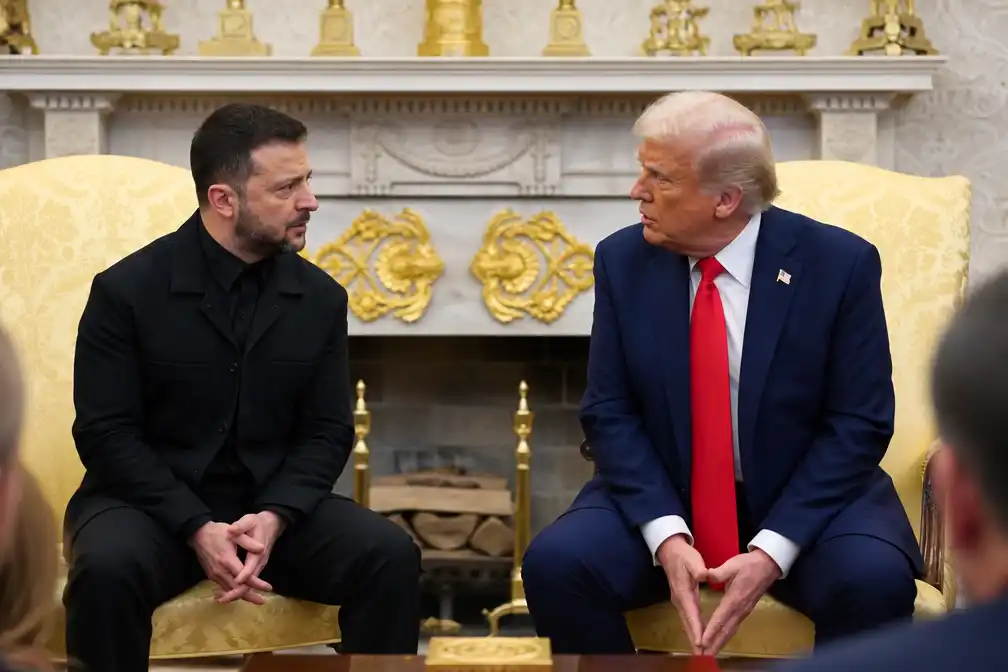Trump ontvangt Zelensky in Witte Huis, anderhalf jaar na ruzie