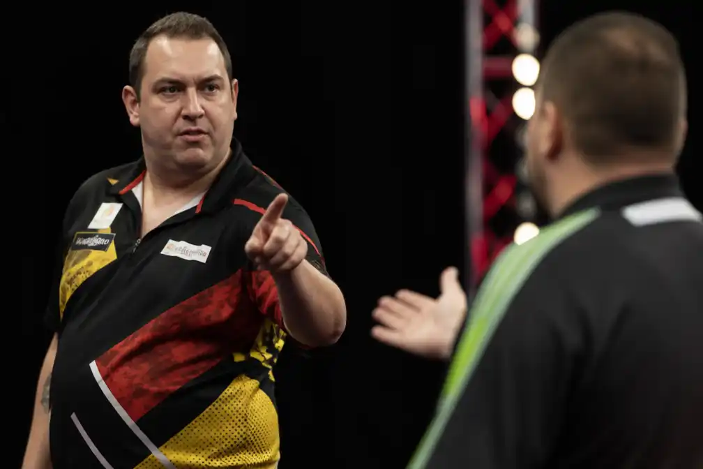 Kim Huybrechts scheldt tegenstander uit na nederlaag op Players Championship