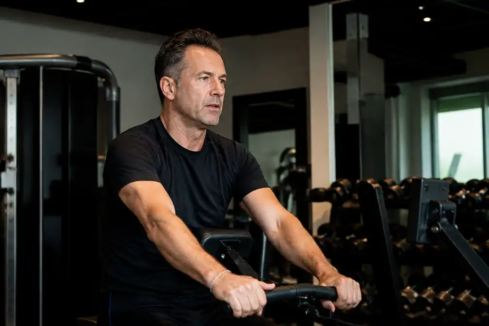 Kees Stevens traint hard voor zwembadscènes in Bevers-film