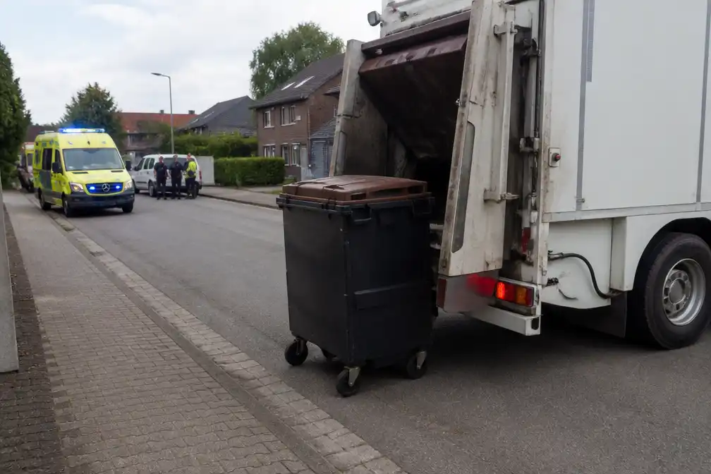 51-jarige arbeider omgekomen bij reinigen GFT-container in Weelde
