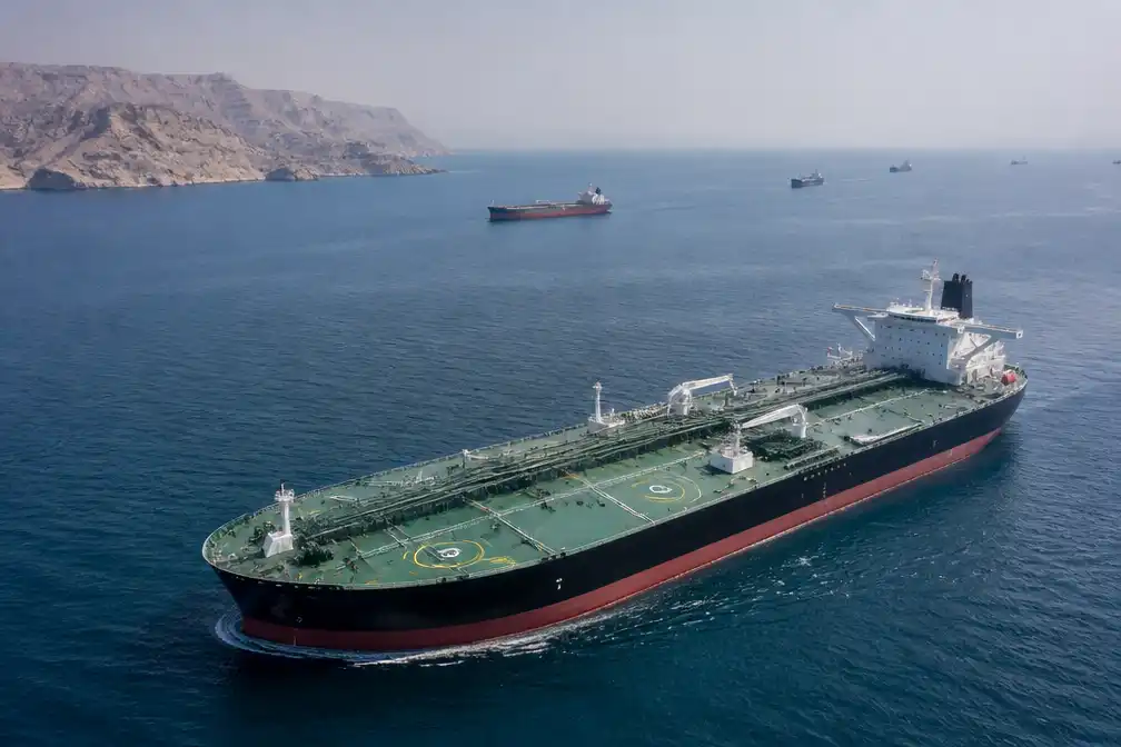 Nederlandse import uit Golfstaten met 55% gedaald na sluiting Straat van Hormuz